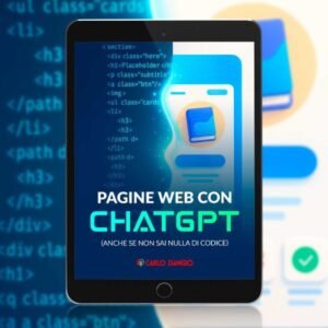 Pagine web con ChatGPT (anche se non sai nulla di codice)